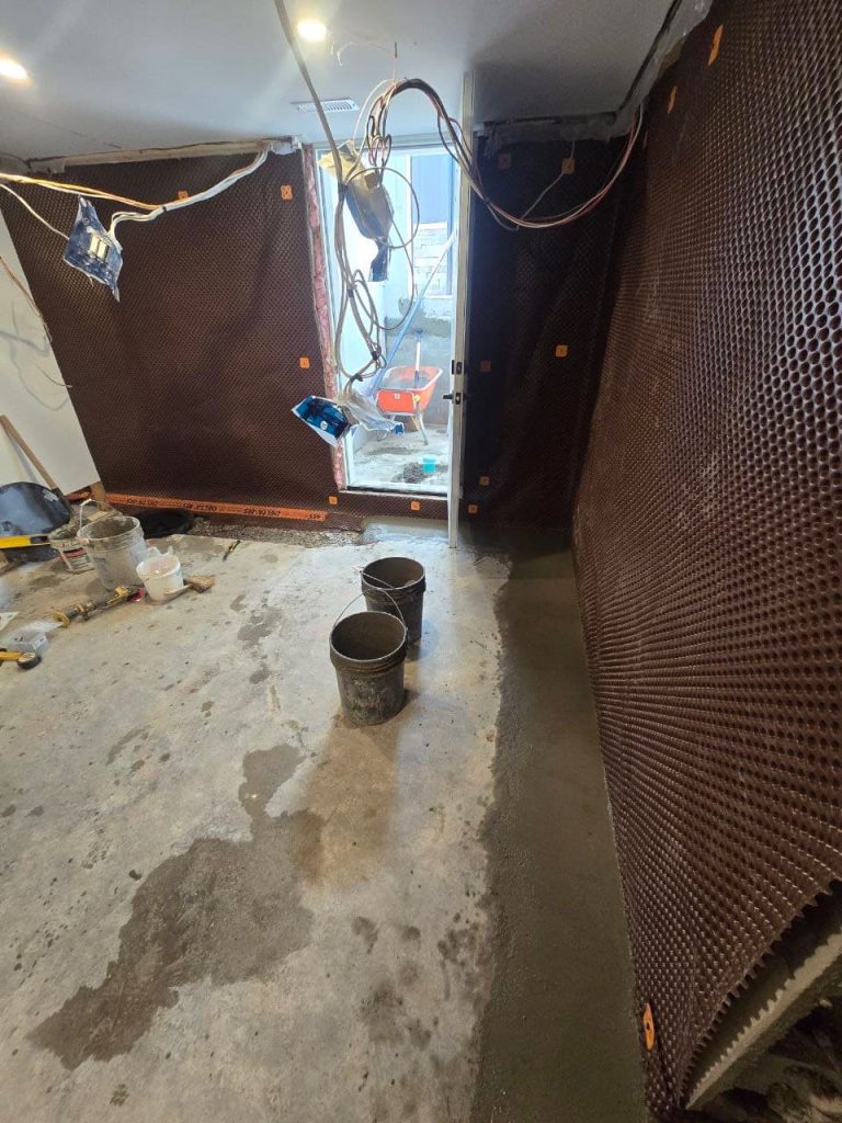 Wet Basement Repair