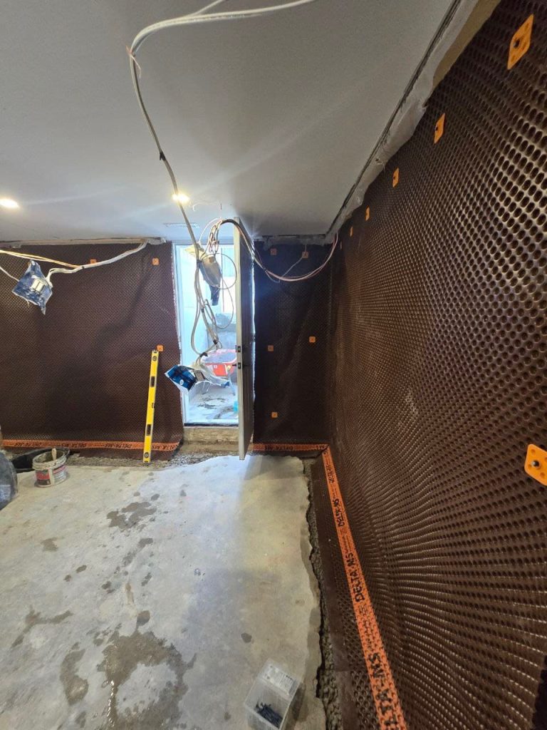 leaky basement waterproofing solutions